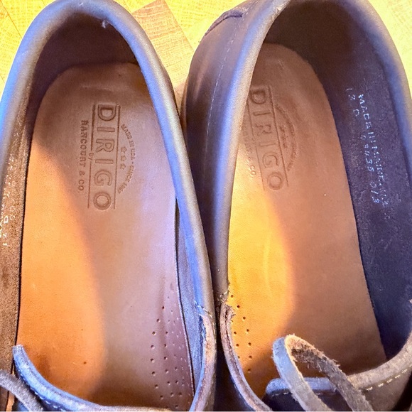 Rancourt Dirigo Men's Brown Leather Shoes - Made in Maine - Picture 4 of 6